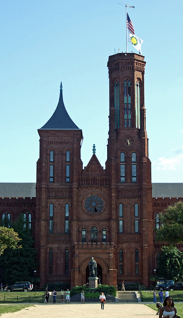 The Smithsonian Castle in Washington DC, Sept. 2009