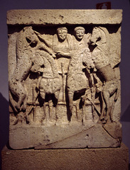 Chariot Metope from Selinus in the Palermo Archaeology Museum,March 2005