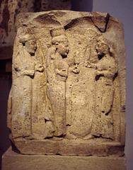 Goddesses Metope from Selinus in the Palermo Archaeology Museum, March 2005