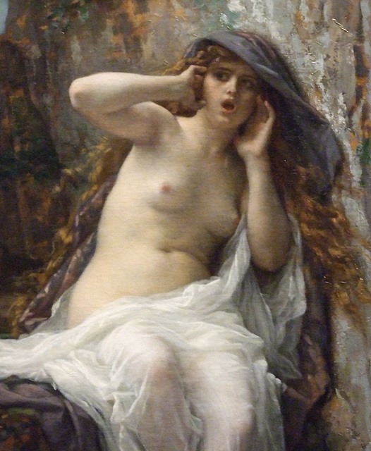 Detail of Echo by Cabanel in the Metropolitan Museum of Art, May 2009