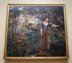 Joan of Arc by Jules Bastien-Lepage in the Metropolitan Museum of Art, December 2007