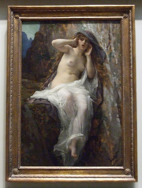 Echo by Cabanel in the Metropolitan Museum of Art, May 2009