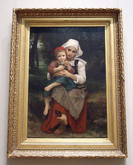 Breton Brother and Sister by Bouguereau in the Metropolitan Museum of Art, May 2009