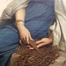 Detail of Graziella by Jules-Joseph Lefebvre in the Metropolitan Museum of Art, May 2009