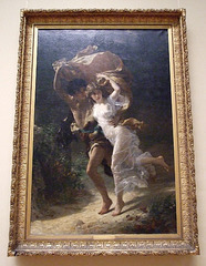 The Storm by Pierre-Auguste Cot in the Metropolitan Museum of Art, December 2007