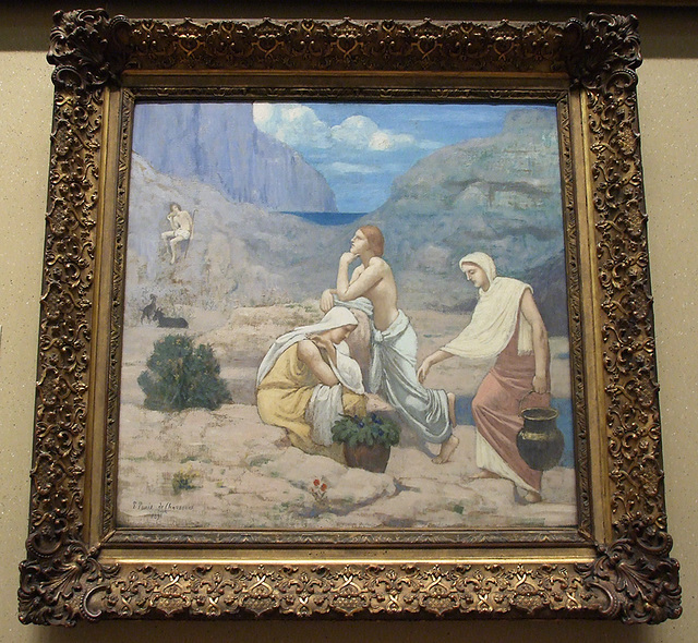 The Shepherd's Song by Puvis de Chavannes in the Metropolitan Museum of Art, November 2009
