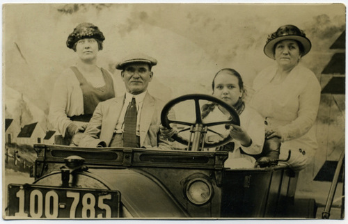 First Time I Ever Saw Grandma and Grandpa, Palisades Park, 1920