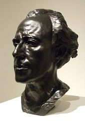 Portrait of Gustav Mahler by Rodin in the Metropolitan Museum of Art, December 2008