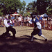 Alec & Alexandre Fencing at the Fort Tryon Park Medieval Festival, Oct. 2005