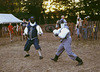 Alec & Marian Fencing at the Fort Tryon Park Medieval Festival, Oct. 2005