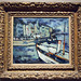 River Scene with Boat by Vlaminck in the Metropolitan Museum of Art, January 2008