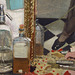 Detail of the Self-Portrait by William Orpen in the Metropolitan Museum of Art, August 2010
