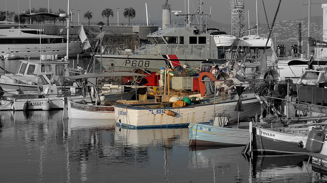 Saint-Raphaël: Le vieux port.