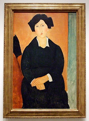 The Italian Woman by Modigliani in the Metropolitan Museum of Art, March 2008