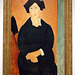 The Italian Woman by Modigliani in the Metropolitan Museum of Art, March 2008