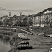 BESANCON: Le quai de Strasbourg.