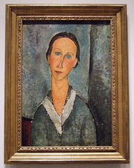 Girl in a Sailor's Blouse by Modigliani in the Metropolitan Museum of Art, March 2008