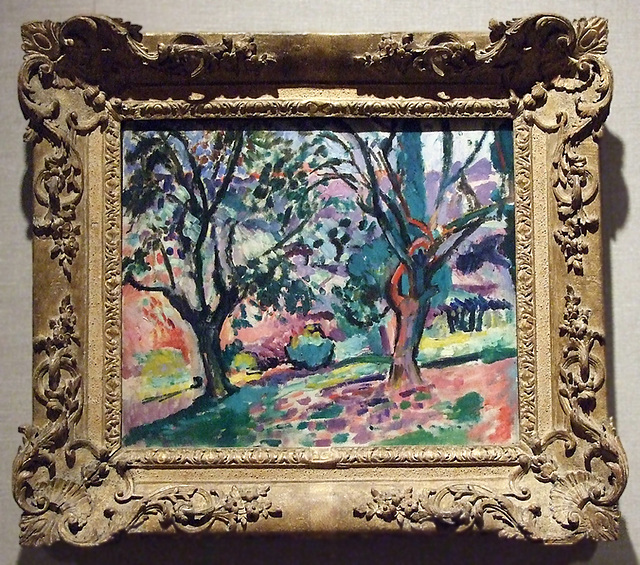 Promenade among the Olive Trees by Matisse in the Metropolitan Museum of Art, January 2008