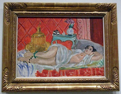 Reclining Odalisque or Harmony in Red by Matisse in the Metropolitan Museum of Art, March 2008