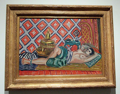 Reclining Odalisque by Matisse in the Metropolitan Museum of Art, March 2008