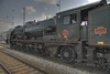 BESANCON: Passage de la locomotive 241P17 à Besançon.