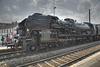 BESANCON: Passage de la locomotive 241P17 à Besançon.