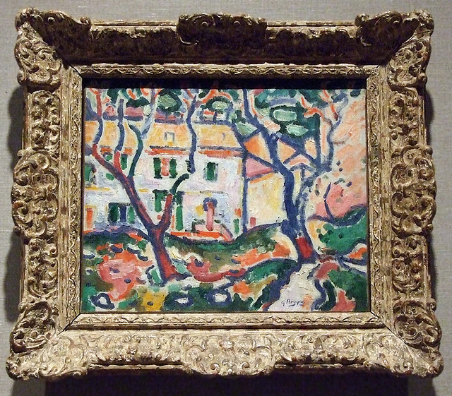 House Behind the Trees by Braque in the Metropolitan Museum of Art, January 2008