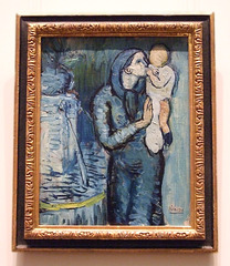 Mother and Child by Fountain by Picasso in the Metropolitan Museum of Art, November 2008