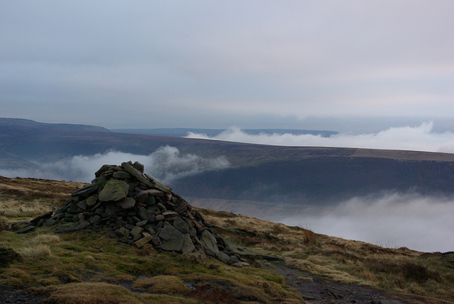 The cairn at Lad's leap