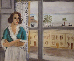 Girl by a Window by Matisse in the Metropolitan Museum of Art, March 2008