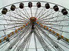 BESANCON:La grande roue place du marché.