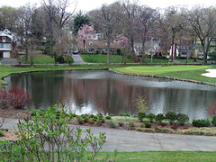The View from the Pelham Country Club for Amanda's Bridal Shower, April 2009