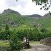 the Pikes from across the valley bottom