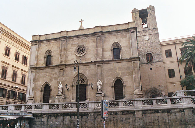 The Exterior of the Church of Santa Caterina in Palermo, 2005