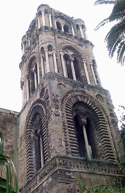 The Belltower of Church of La Martorana in Palermo, March 2005