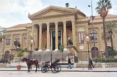 The Teatro Massimo in Palermo, March 2005