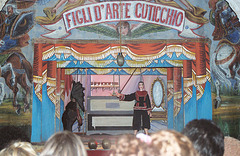 Traditional Sicilian Puppet Show in Palermo, March 2005