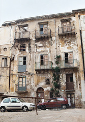 War-Torn Building Near the Marionette Museum in Palermo, March 2005