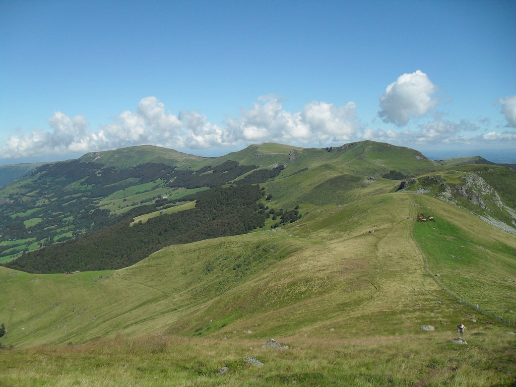 Vallée du Falgoux depuis la Tourte