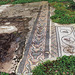 Remains of a Roman Floor Mosaic in Villa Bonnano Park in Palermo, March 2005