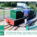 Littlehampton Railway Green Dragon is turned at Norfolk Gardens - 20.8.2013