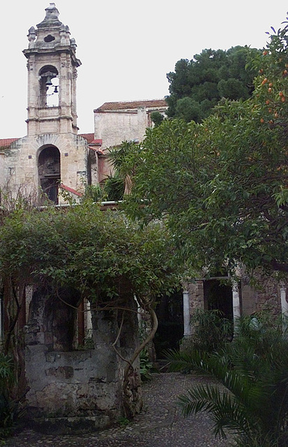 The Cloister in St. John of the Hermits in Palermo, March 2005
