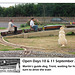 Blatchington Garden Railway EWS 58050 on train Trent awaits his turn