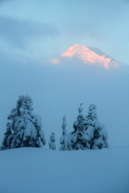 Glimpse of Mount Baker