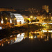 BESANCON: Le quai Bugnet depuis le pont Charles De Gaulle.