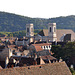 BESANCON: L'église Ste Madeleine, les toits de Besançon.
