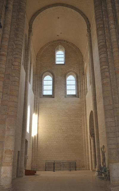 Transept de l'église abbatiale de Fontevraud