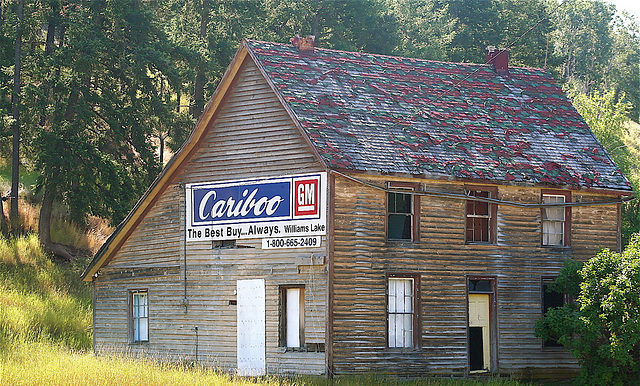 Old Road House near Kersley, BC.