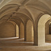 Le cellier de l'abbaye de Fontevraud