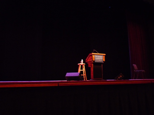 waiting for David Sedaris